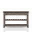 Console avec rangement pour bouteilles de vin et tiroirs de rangement