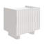 48cm W Manufactured Wood Bedside Table