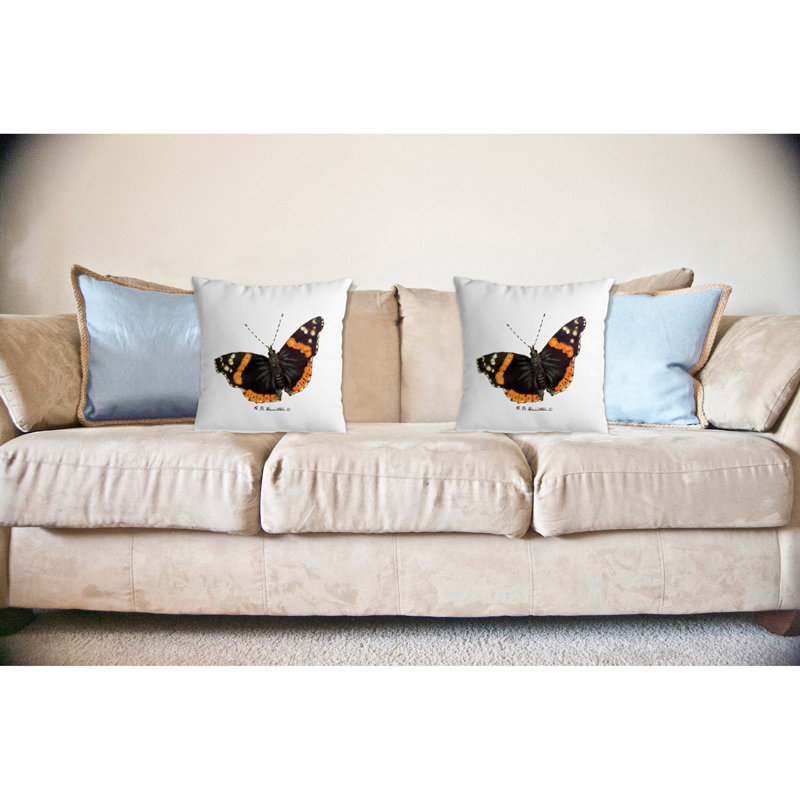 Coussin intérieur/extérieur Admiral Butterfly