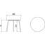 Salto Outdoor Round Garden Table