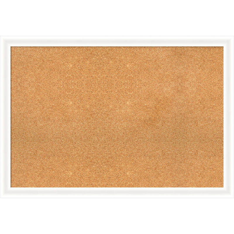 Tableau blanc à panneau étroit en bois Oliver, H 27 po x l 39 po, Naturel