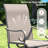 Aluminum Patio Dining Set with 53" Aluminum Round Dining Table and 6 PVC-Coated Polyester Swivel Chairs-107174499