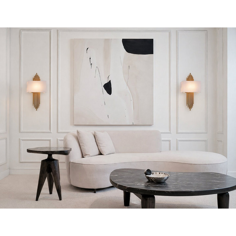 Transitional 1 Light Gold Wall Sconce