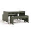 Ensemble de table et banc pour enfant Casablanca Deluxe Montessori Casablanca-127791901