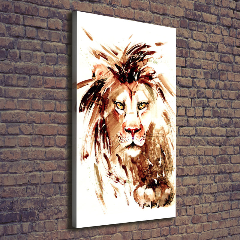 Lion - Wrapped Canvas Print