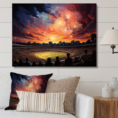 Koley Sport Stadium sous les projecteurs sur toile
