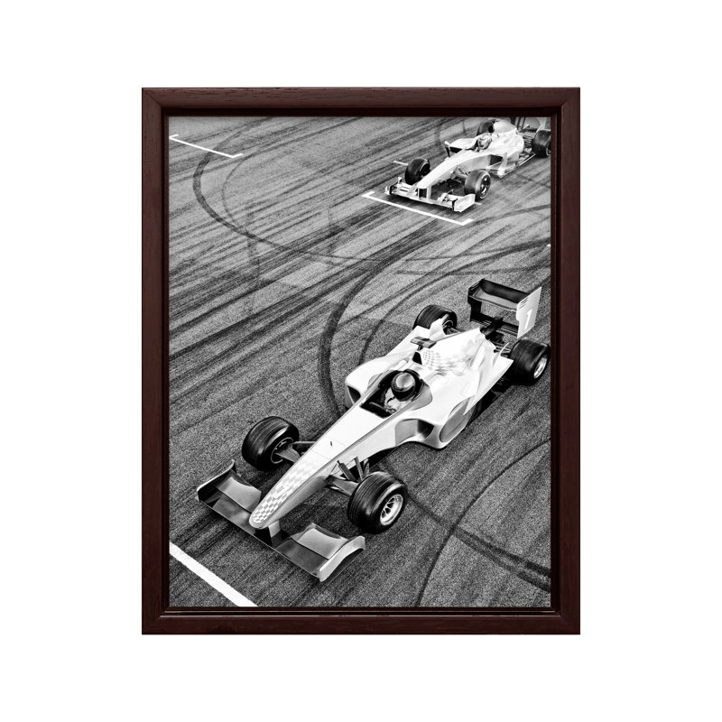 Voiture de course n ° 2, Unframed, Canvas, 24"H x 32"W