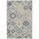 Pali Blue Machine Printed Washable Rug