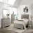 Dresser with Crocodile Embossed Drawer Fronts – Elegant and Functional Storage Solution(not include mirror)-107130502