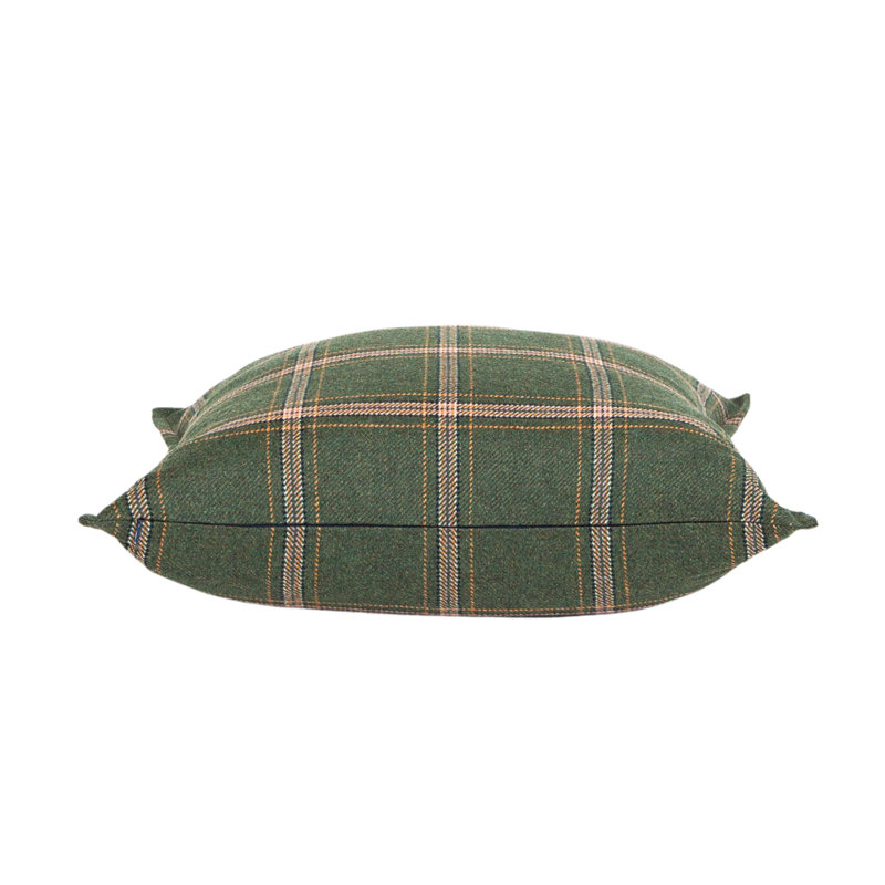 Blackburn Merino Plaid Self-Flange Accent Pillow