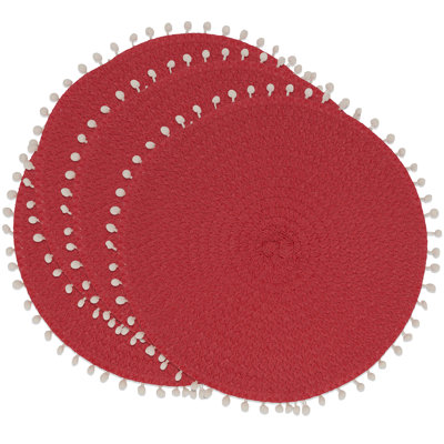 Napperon Mint Modern Pom Pom