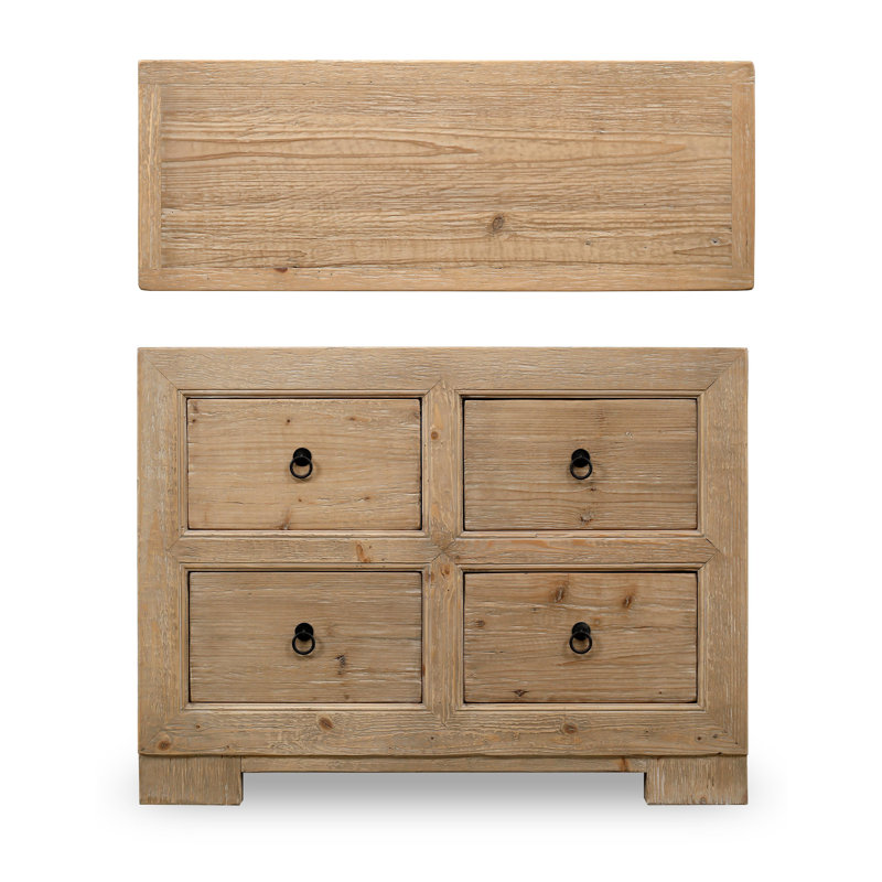 Lily''s Living Capri Chest Of Drawers Weathered Natural Pine 47X18x35h