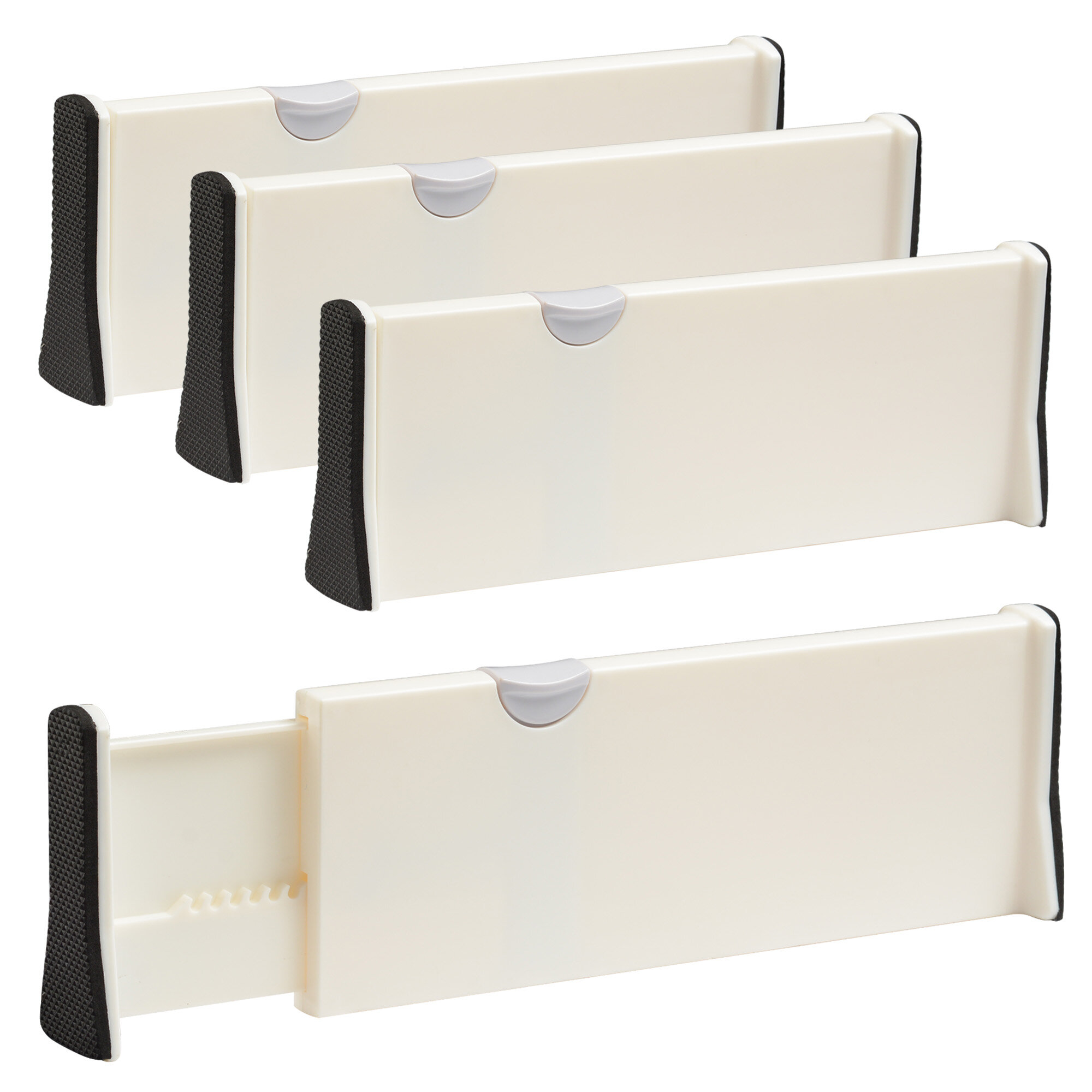 GN109 Drawer Divider Organizers 6 Pack, Adjustable Separators