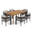 Ensemble de salle à manger 7 pièces Elko Janiyah-1164823178-1164823176