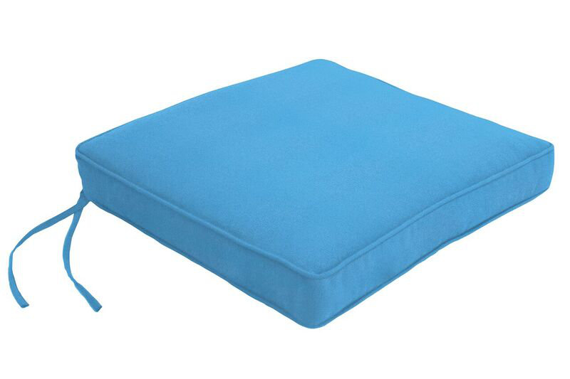 Coussin de chaise en sunbrella, H 2,5 po x l 21 po x P 19 po, Toile Sunbrella® régate
