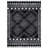 Geometric Shag Rug – Anthracite Dark Gray – Medium Pile, Soft Texture, Kid Friendly-354749483