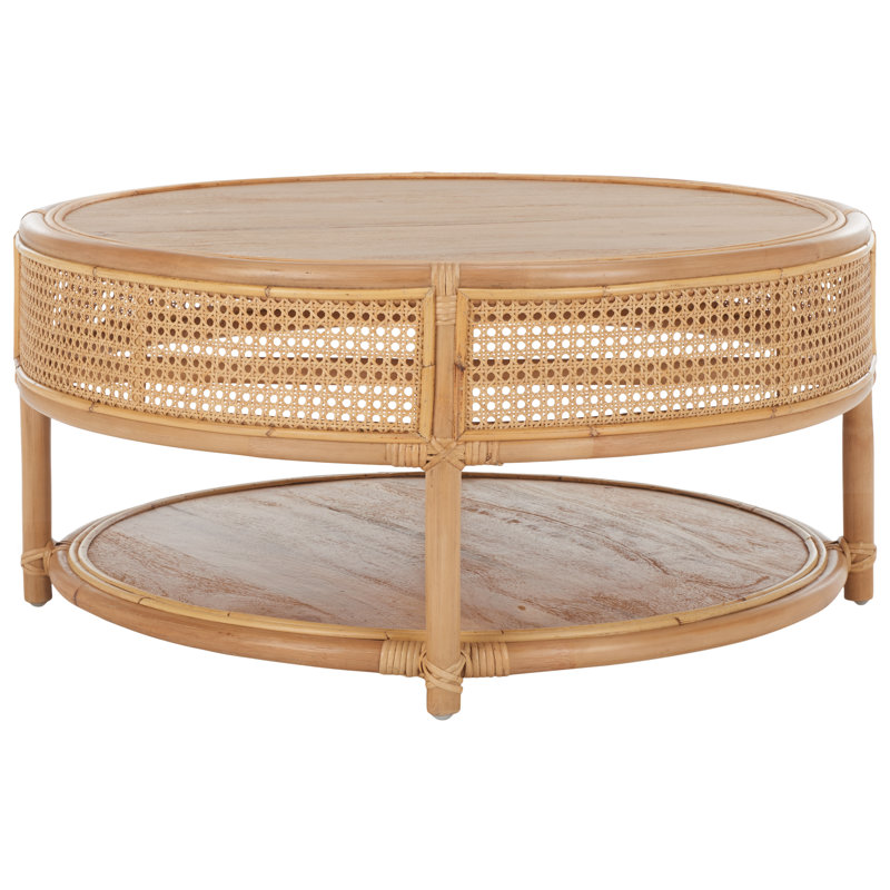 Rodanthe Solid Wood Top Single Coffee Table