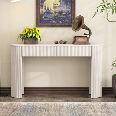 Console moderne avec rangement