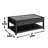 Garvine - Sintered Stone Coffee Table - Black