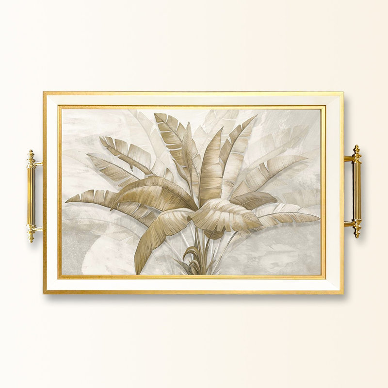 Élégant plateau en verre de 19,7 po x 11,4 po x 1,4 po | Fabrication 100% verre durable | Facile à nettoyer avec un chiffon humide | Idéal pour le service, la présentation décorative et l'organisation | Ajout élégant à la décoration intérieure