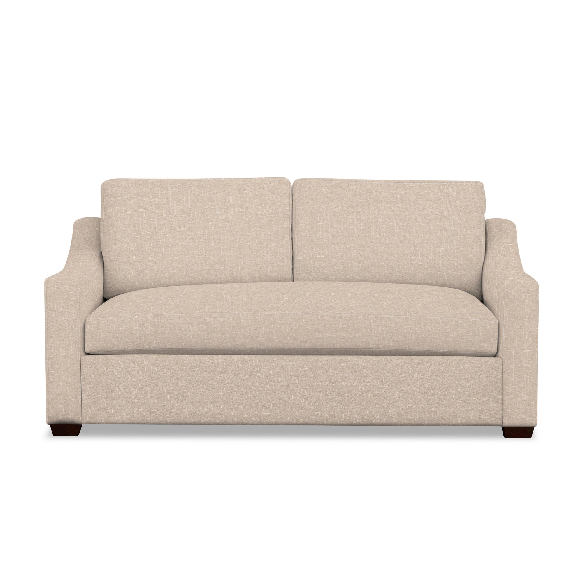 Cranbrook 78'' Upholstered Sofa, Lena Sand Performance Linen Blend