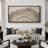 Large Framed Canvas Print Wall Art - Tree Rings Print for Modern Home Decor-118733474-118733473