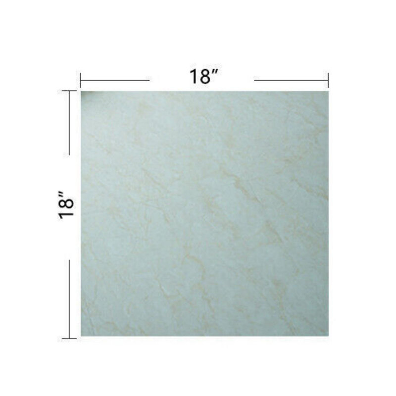 2mm Thick 18'' W x 18'' L, White Washed