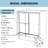 56" - 60" W x 58" H Double Sliding Semi-Frameless Shower Door-85583393