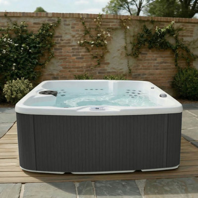 Spa rectangulaire à 5 jets pour 5 personnes à 65 jets avec ozonateur Lifesmart LS550 Plus