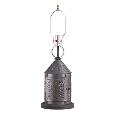 Base de lampe de table noire 25,5 po kettle Anastacia