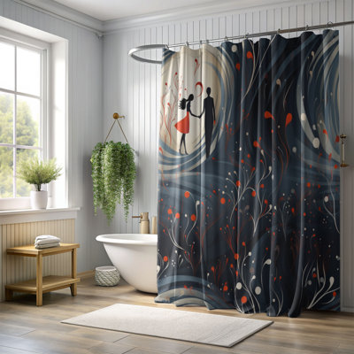 Warm Hug - Rideau de douche Premium