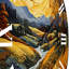 Horloge murale Daegon - Paysages-1655528947