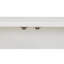 Armoire console Ansaldo blanc perle et argent scintillant