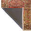Tapis décoratif orange à motif traditionnel jaune sur le thème de la collection Barcelona-198992096