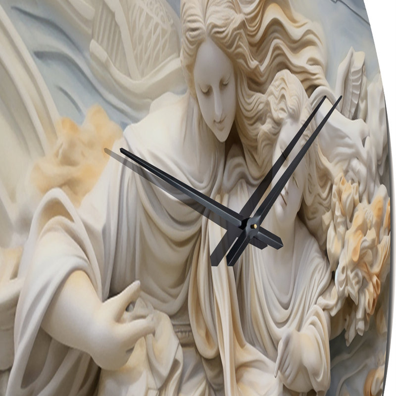 Horloge murale crème, Très grand