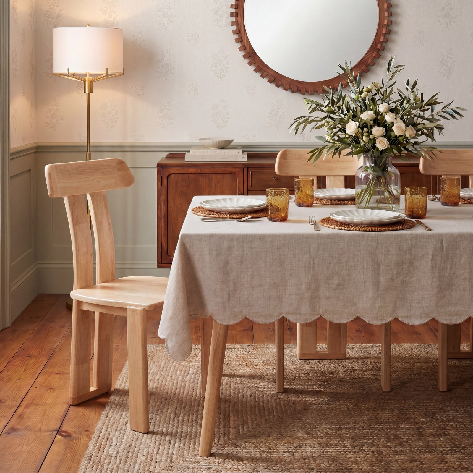 Jahmal Side Chair, Light Blonde