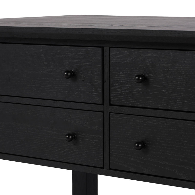 Gardendale Kitchen Island, Black