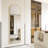 Full Length Aluminum Frame Arched Mirror