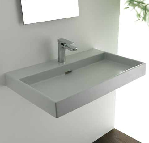 Urban 27.8'' L Bathroom Sink, Single Hole 