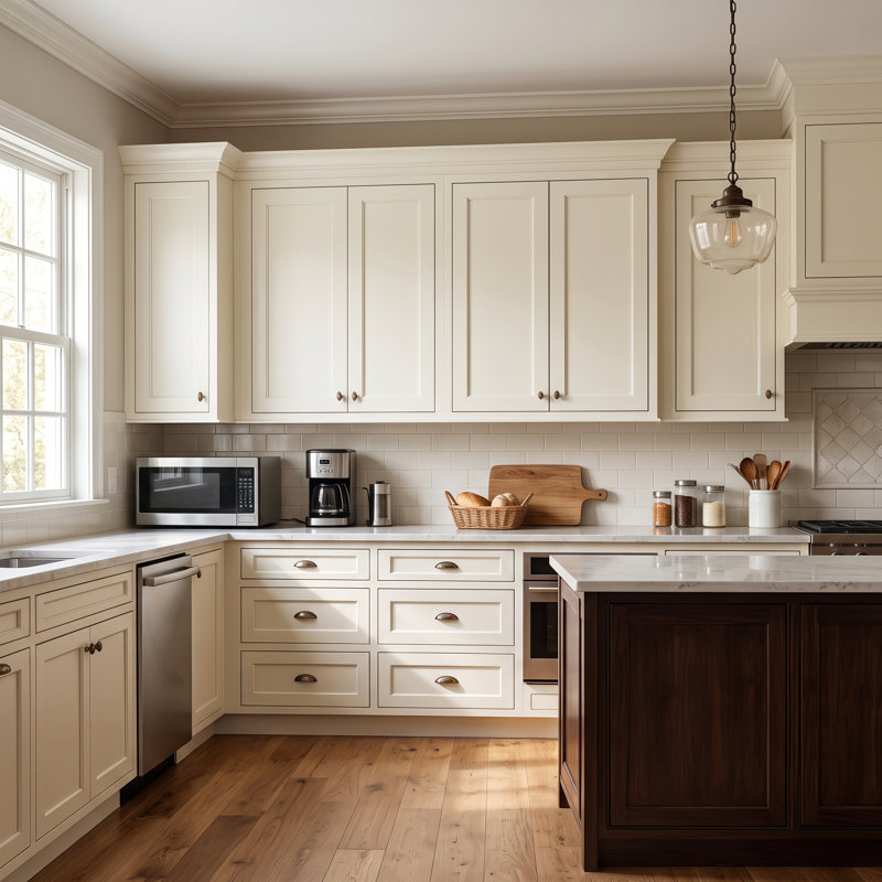 24" W x 30" H Soft White Shaker Ready-to-Assemble Wall Cabinet with Solid Wood Doors