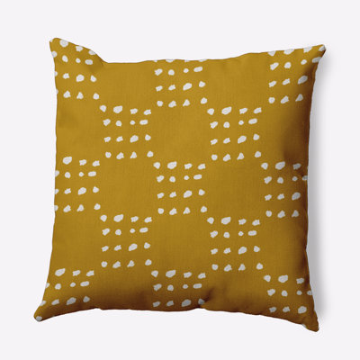 Stitched Dots Accent Pillow