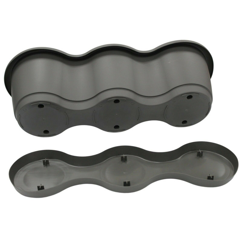 Alamae Wall Planter, Grey