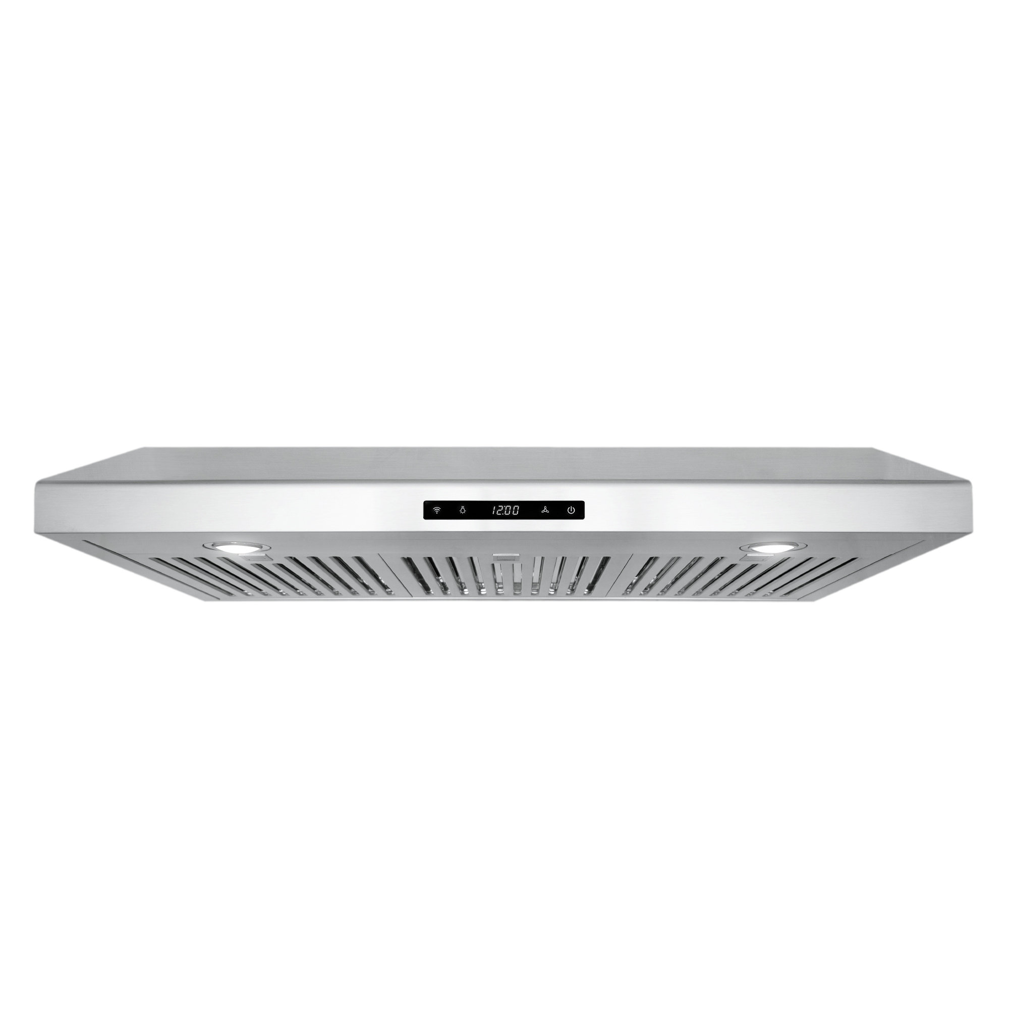 Cosmo 30 in. Ducted Wall Mount Range Hood in Stainless Steel with Soft  Touch Controls, Permanent Filters and LED Lights