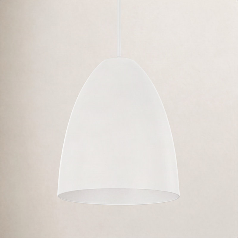 Asa 1 - Light Single Pendant, White
