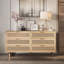 Armoire de rangement en rotin 6 tiroirs-1907606211-1886774690