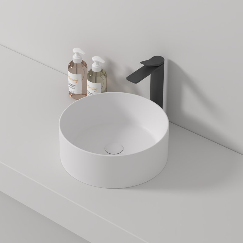 Modern Vessel Bathroom Sink White -2209