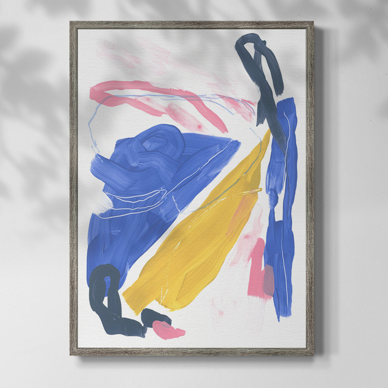 Feedback Loop II Framed Print - Solid Wood, 11" H x 9" W