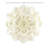 3D Peony Flower Accent Pillow Handmade Cushion Appliqued Decorative Throw Pillow Cover & Insert 14in-33643061
