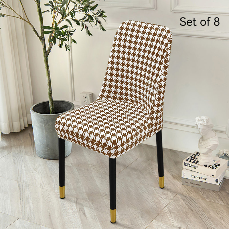 Housse pour chaise de salle à manger en polyester