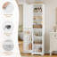 Armoire à linge avec tablettes réglables l 16 po x H 71 po x P 12 po-1754086687